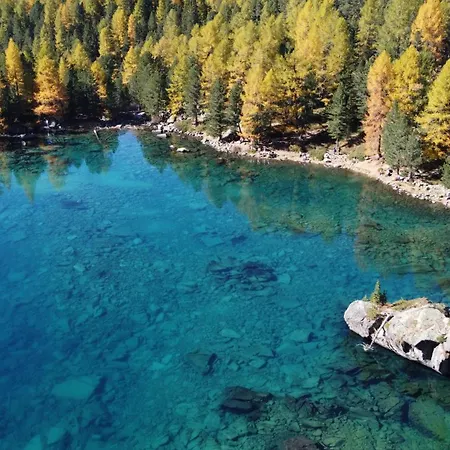 Schoene, Sonnige Parterrewohung 3 Zi. Mit Garten Poschiavo